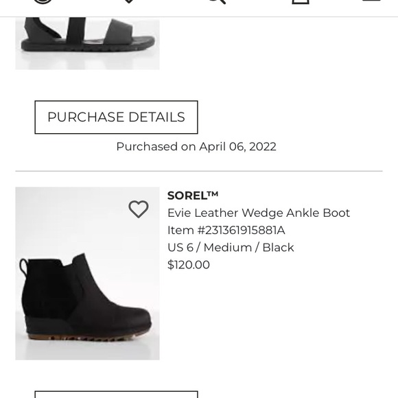 Sorel Evie Bootie Pull-On Ankle Boots Waterproof - Picture 2 of 8